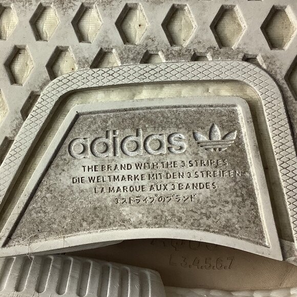 Adidas NMD CS1 Primeknit Shoes 6 Black Beige Slip On Boost Sole Women's - Picture 16 of 16